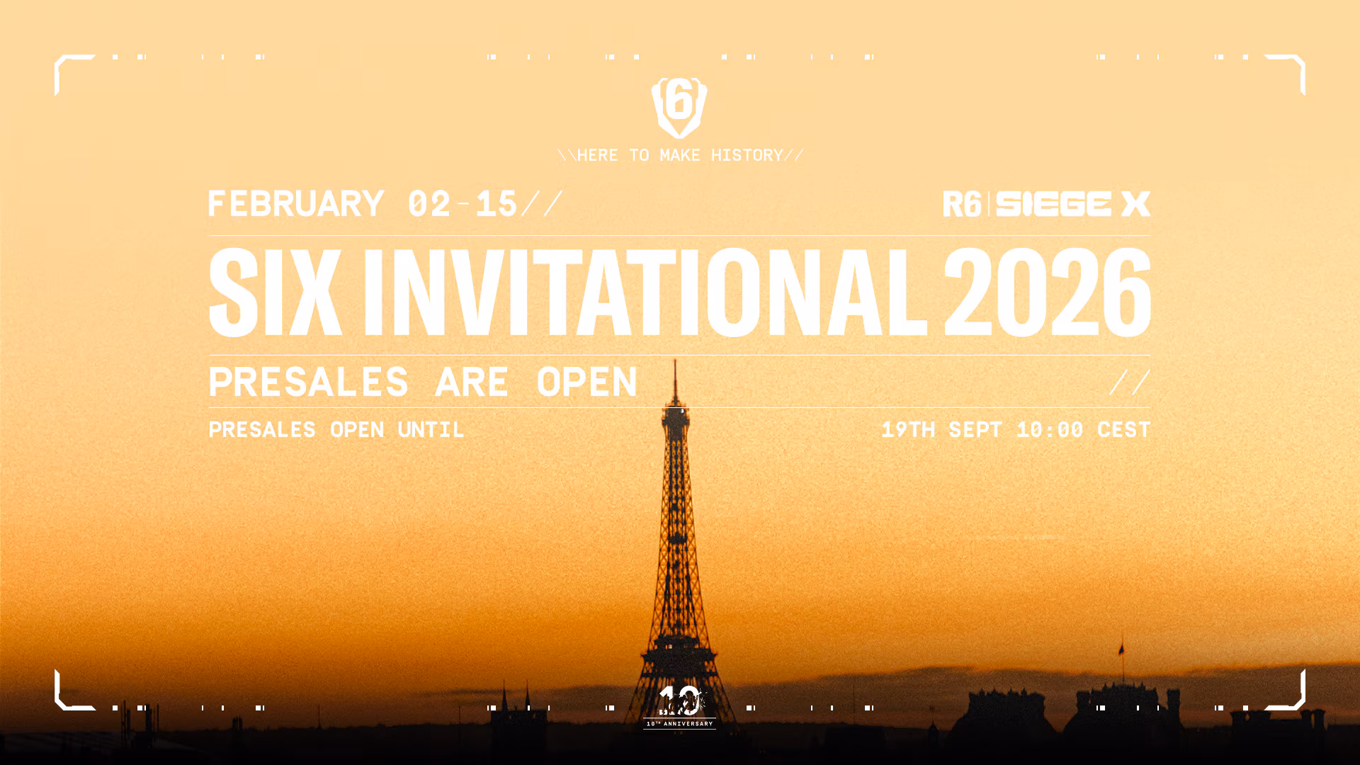 Six Invitational 2026 Paris General Tickets Are Now Available